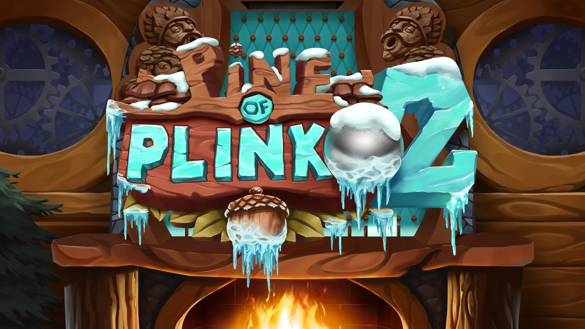 The promotional header for Pine of Plinko 2, an online slot game on Betty.ca.
