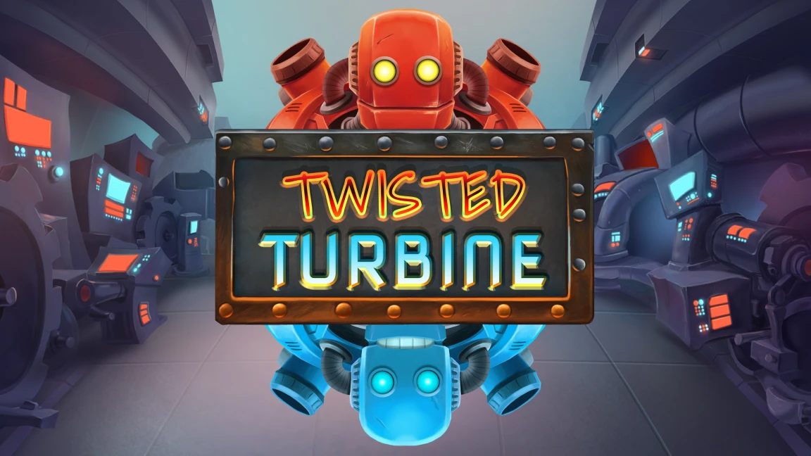 The promotional header for Twisted Turbine, an online slot game on Betty.ca.
