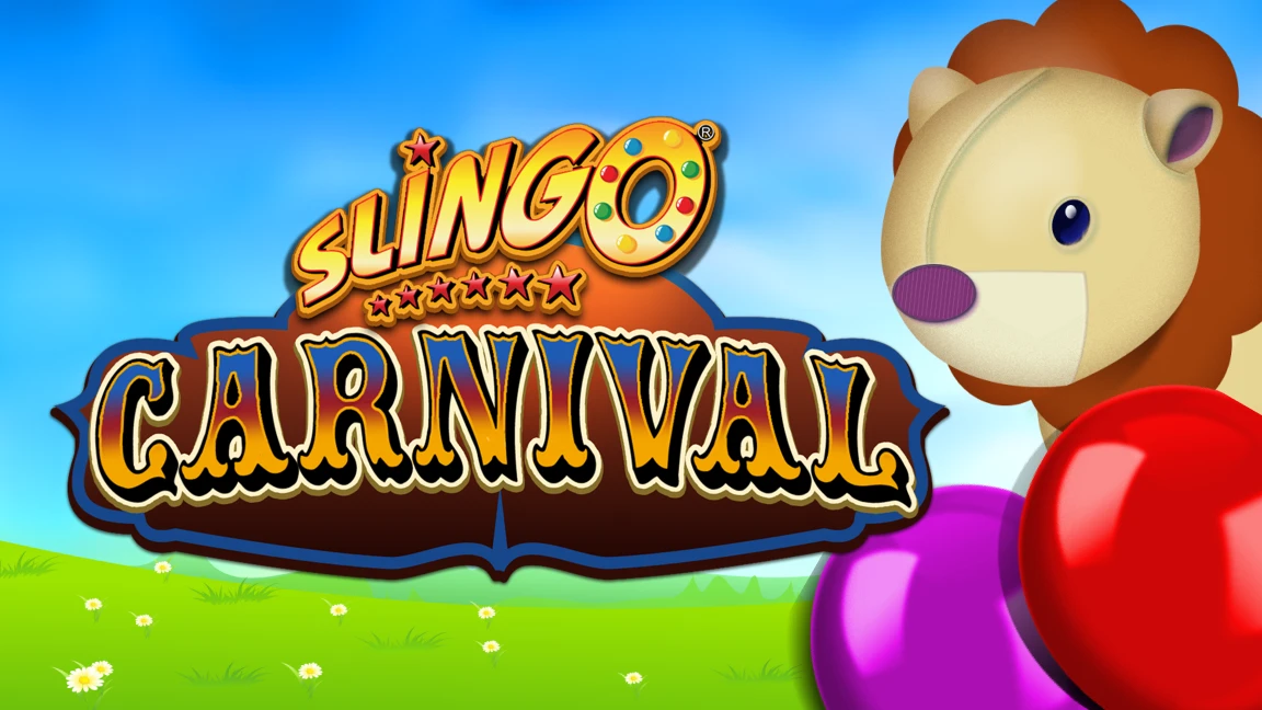 The promotional header for Slingo Carnival, an online slot game on Betty.ca.