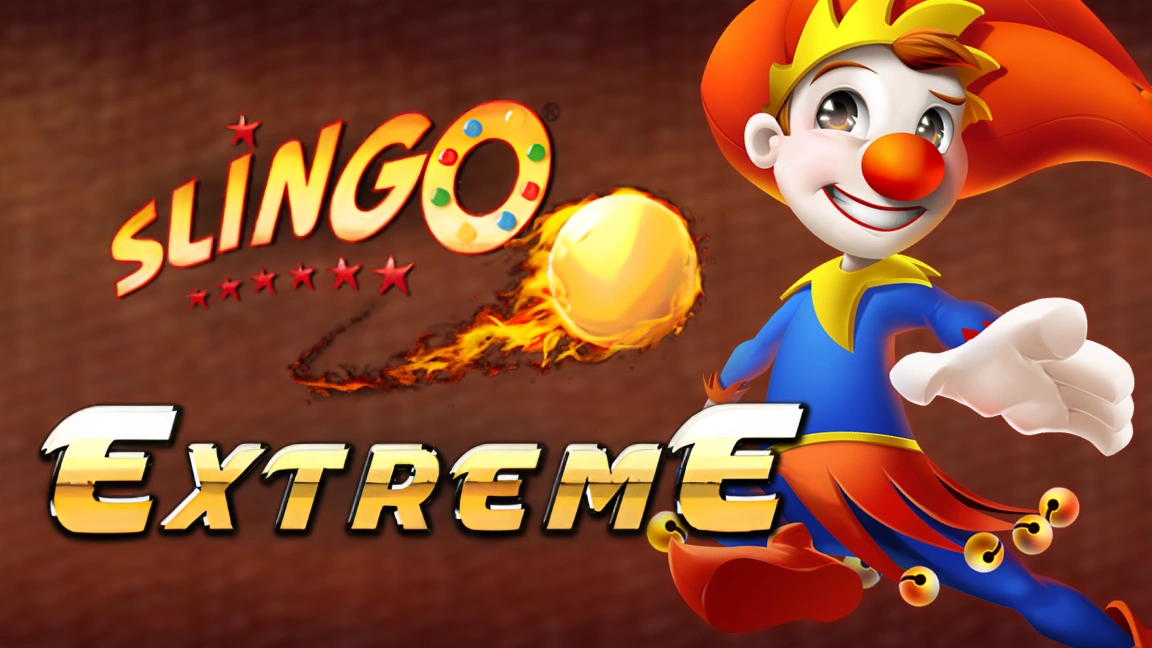 The promotional header for Slingo Extreme, an online slot game on Betty.ca.