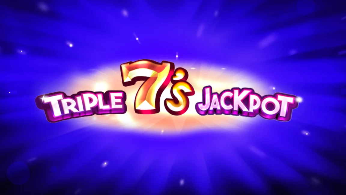 The promotional header for Triple 7s Jackpot, an online slot game on Betty.ca.