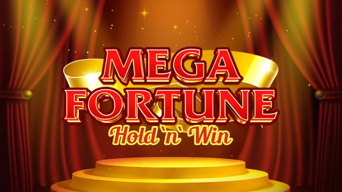 The promotional header for Mega Fortune Hold n Win, an online slot game on Betty.ca.