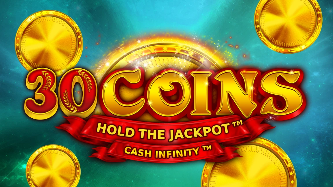 The promotional header for 30 Coins, an online slot game on Betty.ca.