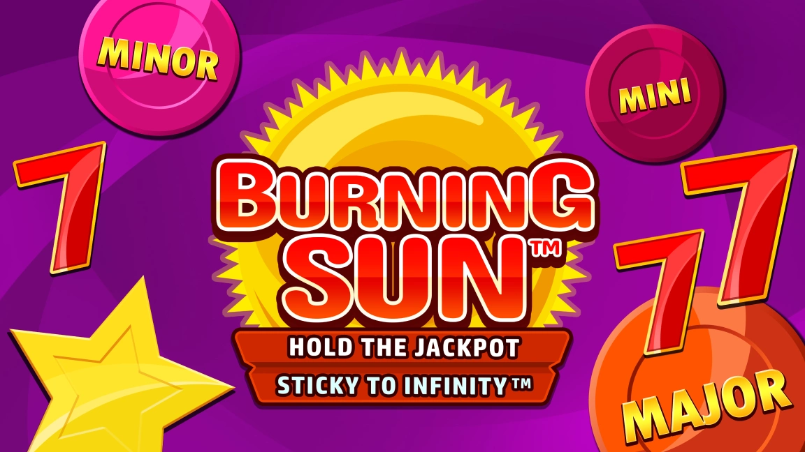 The promotional header for Burning Sun™ Extremely Light, an online slot game on Betty.ca.