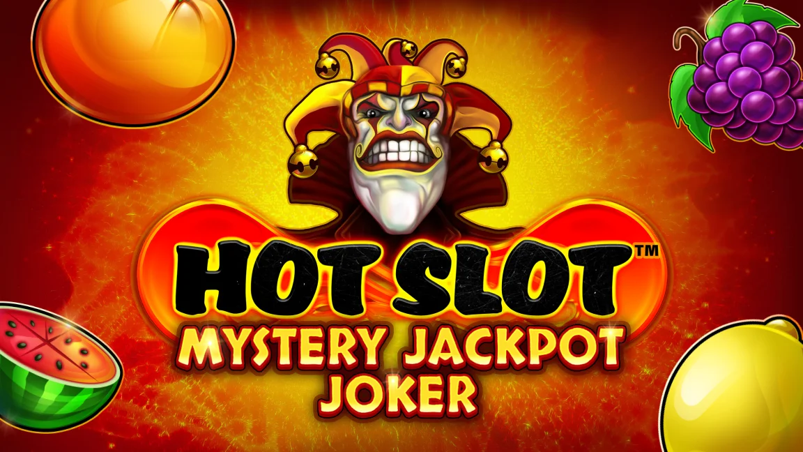 The promotional header for Hot Slot™ Mystery Jackpot Joker, an online slot game on Betty.ca.