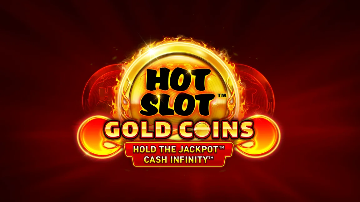 The promotional header for Hot Slot™: Gold Coins, an online slot game on Betty.ca.