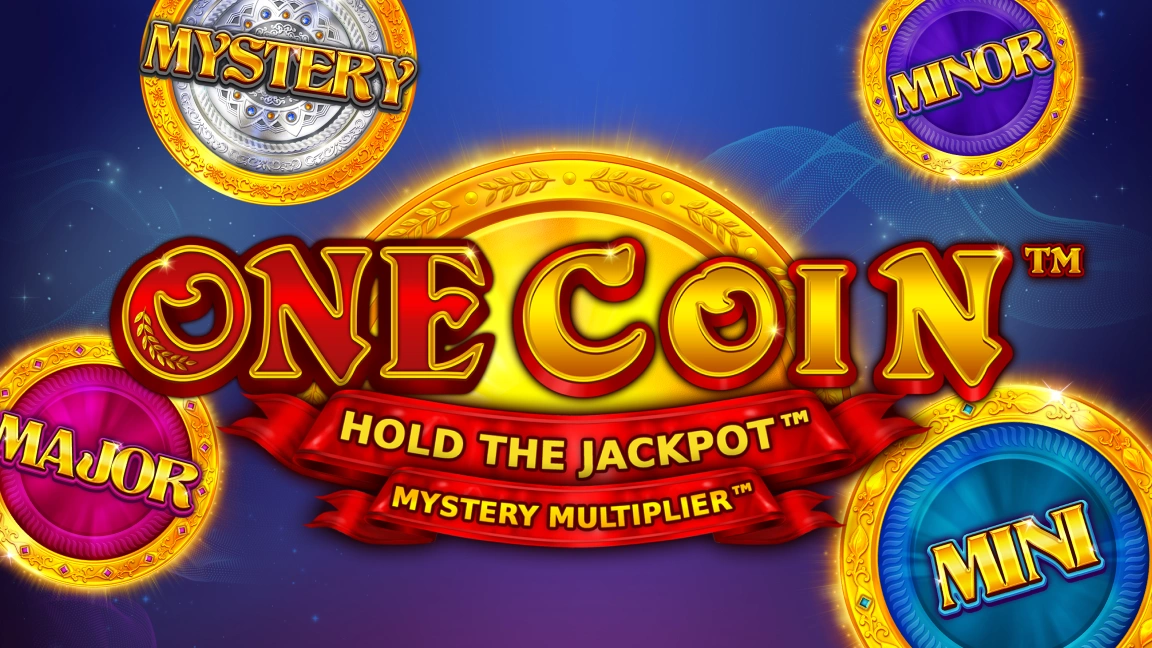 The promotional header for One Coin™, an online slot game on Betty.ca.