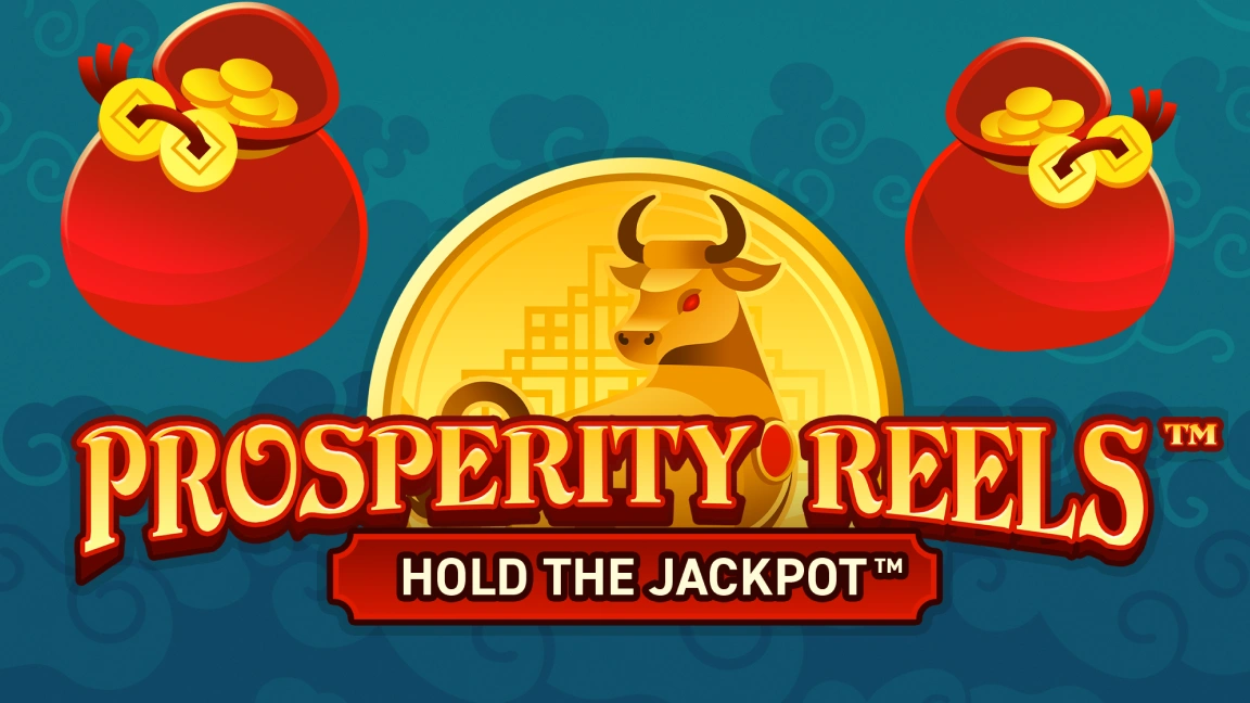 The promotional header for Prosperity Reels, an online slot game on Betty.ca.