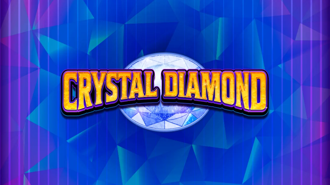 The promotional header for Crystal Diamond, an online slot game on Betty.ca.