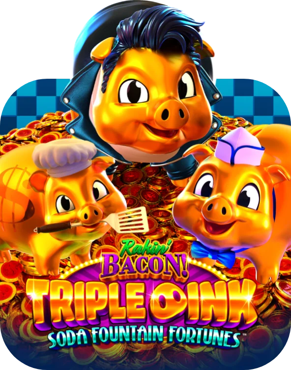 Rakin' Bacon Triple Oink Soda Fountain Fortunes