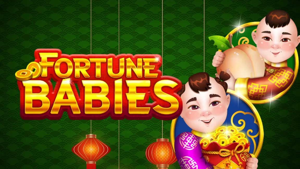 The promotional header for Fortune Babies, an online slot game on Betty.ca.