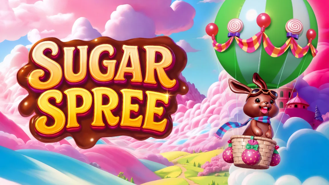 The promotional header for Sugar Spree, an online slot game on Betty.ca.
