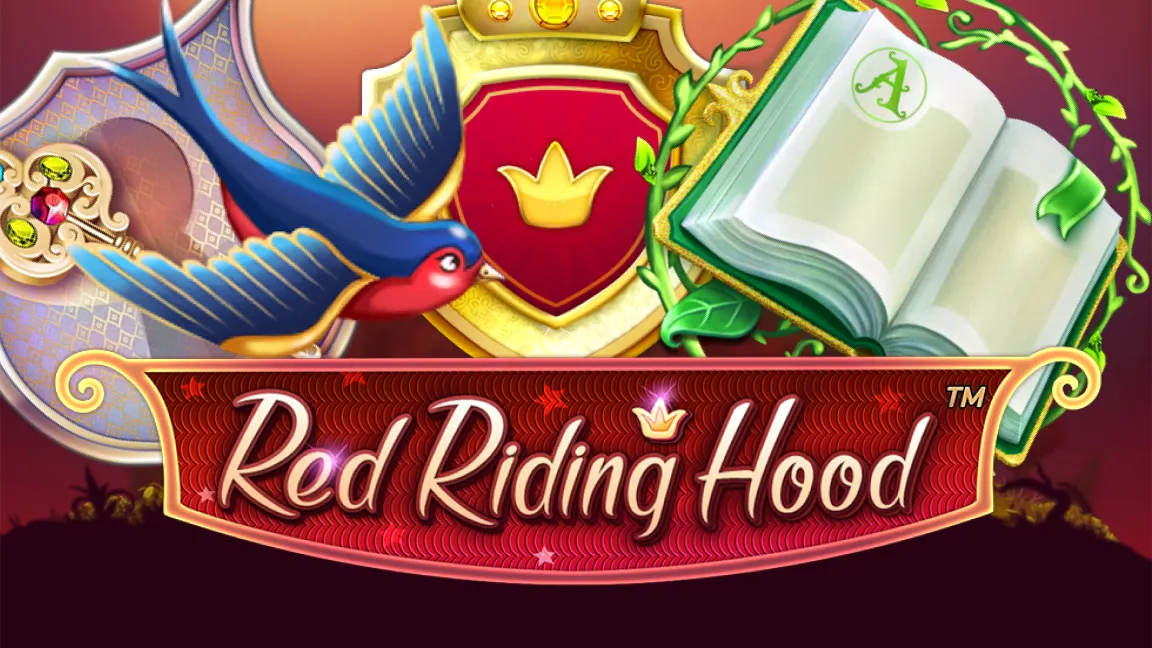 The promotional header for Fairytale legends: Red Riding hood™, an online slot game on Betty.ca.
