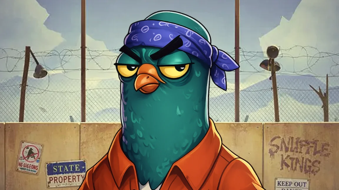 The promotional header for Flock Me, an online slot game on Betty.ca.