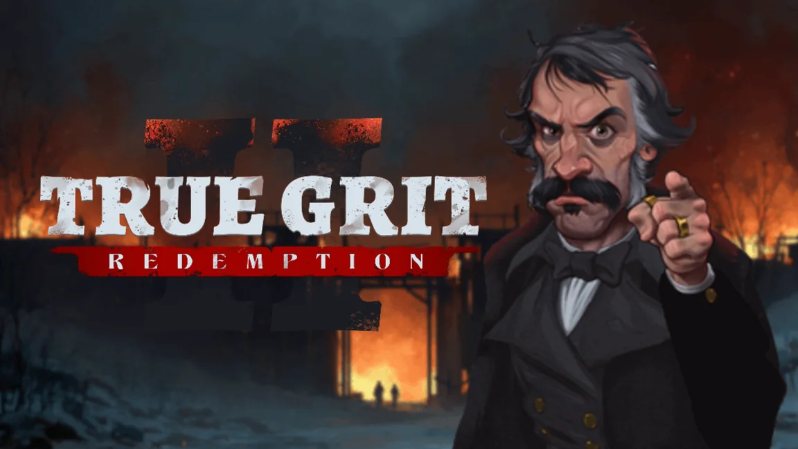 The promotional header for True Grit Redemption 2, an online slot game on Betty.ca.