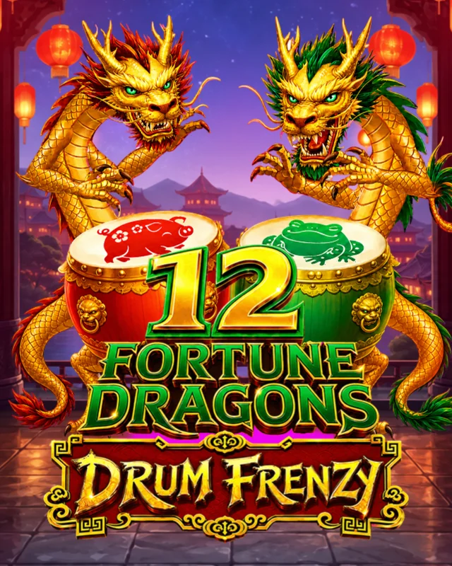 12 Fortune Dragons Drum Frenzy™