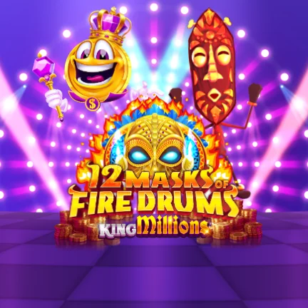 12 Masks of Fire Drums King Millions™