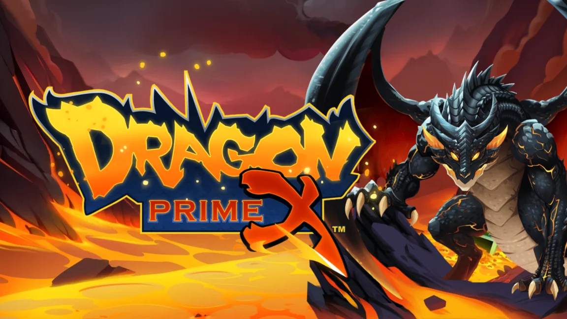 The promotional header for Dragon PrimeX™, an online slot game on Betty.ca.