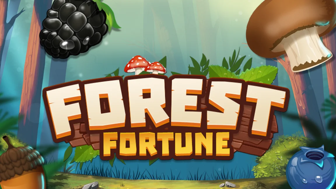 The promotional header for Forest Fortune, an online slot game on Betty.ca.