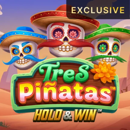 Tres Pinatas Hold & Win