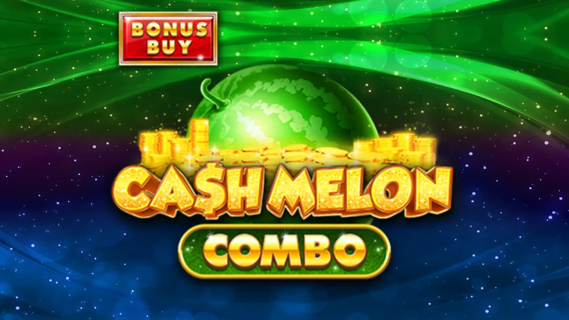 The promotional header for Cash Melon Combo (Bonus Buy), an online slot game on Betty.ca.