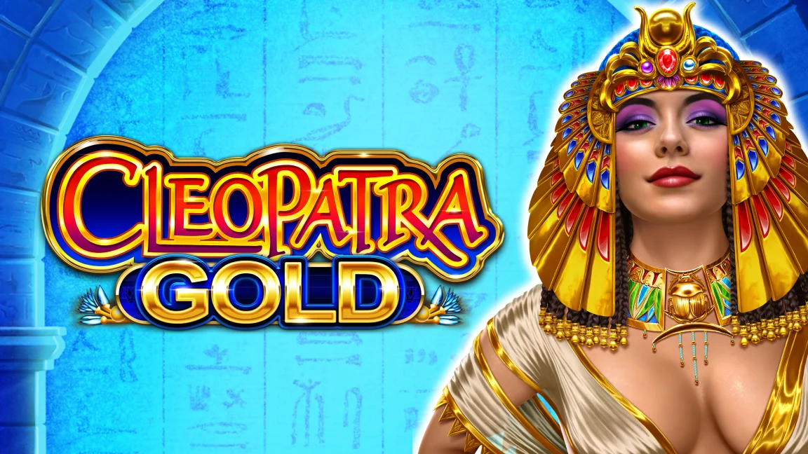 The promotional header for Cleopatra Gold, an online slot game on Betty.ca.