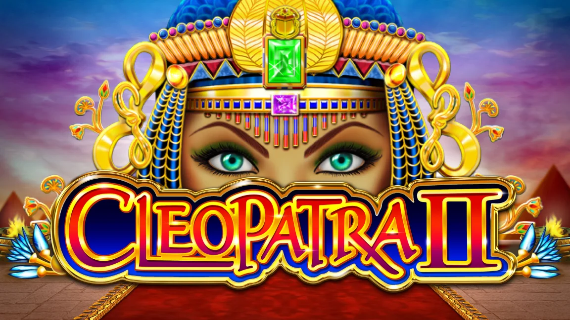 The promotional header for Cleopatra II, an online slot game on Betty.ca.