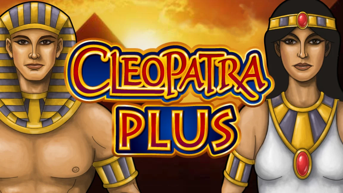 The promotional header for Cleopatra PLUS, an online slot game on Betty.ca.