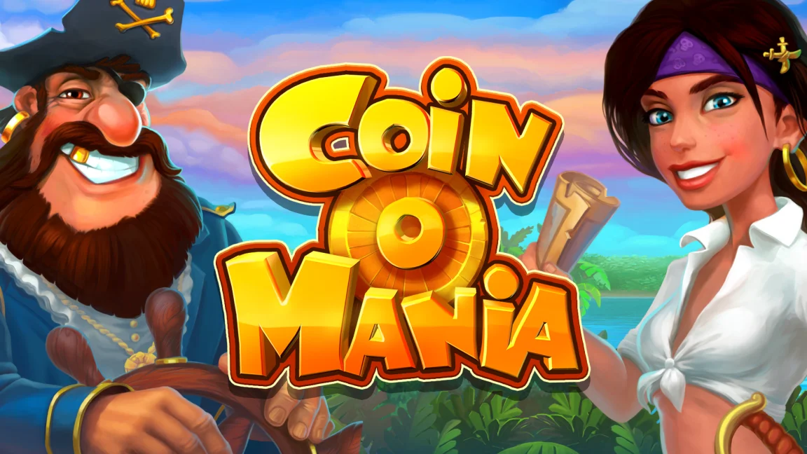 The promotional header for Coin-o-Mania, an online slot game on Betty.ca.