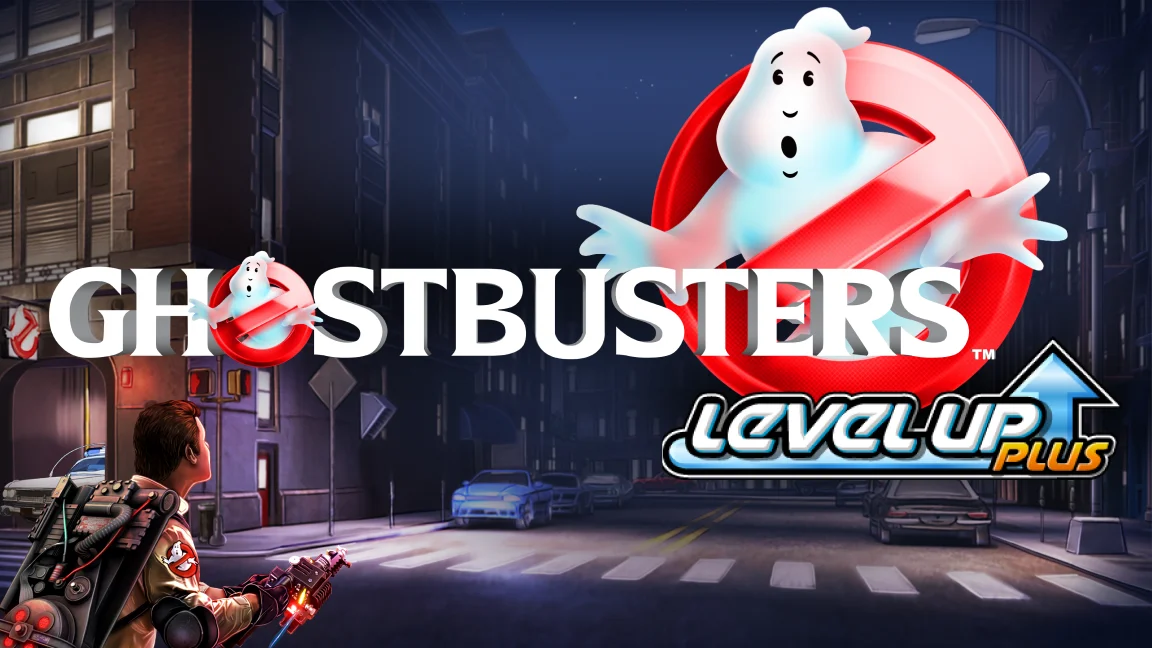 The promotional header for Ghostbusters Plus, an online slot game on Betty.ca.