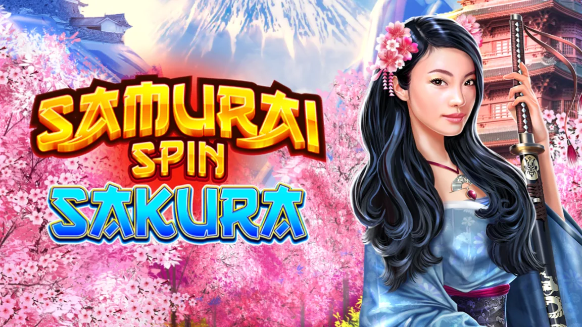The promotional header for Samurai 888 Spin Sakura Bonus Buy, an online slot game on Betty.ca.
