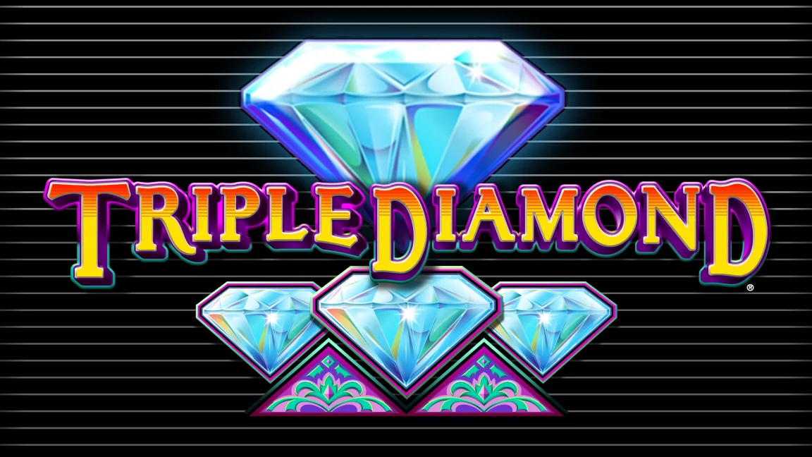 The promotional header for Triple Diamond, an online slot game on Betty.ca.