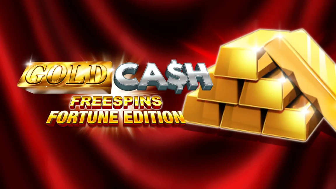 The promotional header for Gold Cash Free Spins Fortune Edition, an online slot game on Betty.ca.