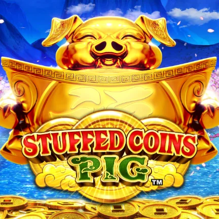 Stuffed Coins Pig