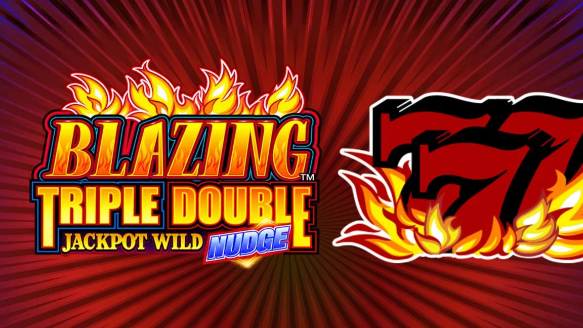 Blazing 777 Triple Double Jackpot Wild Nudge