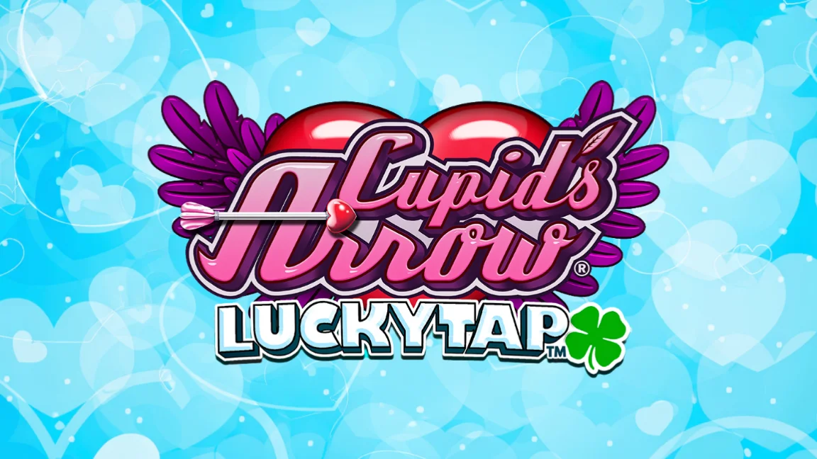 The promotional header for Cupid's Arrow LuckyTap™, an online slot game on Betty.ca.