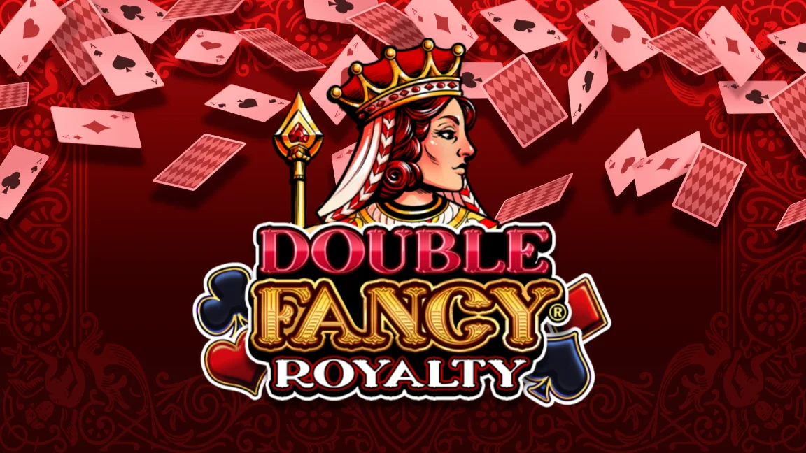 The promotional header for Double Fancy Royalty, an online slot game on Betty.ca.