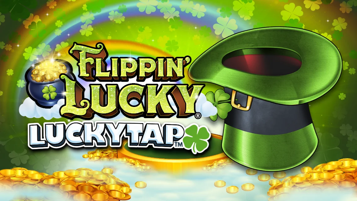 The promotional header for Flippin Lucky LuckyTap™, an online slot game on Betty.ca.