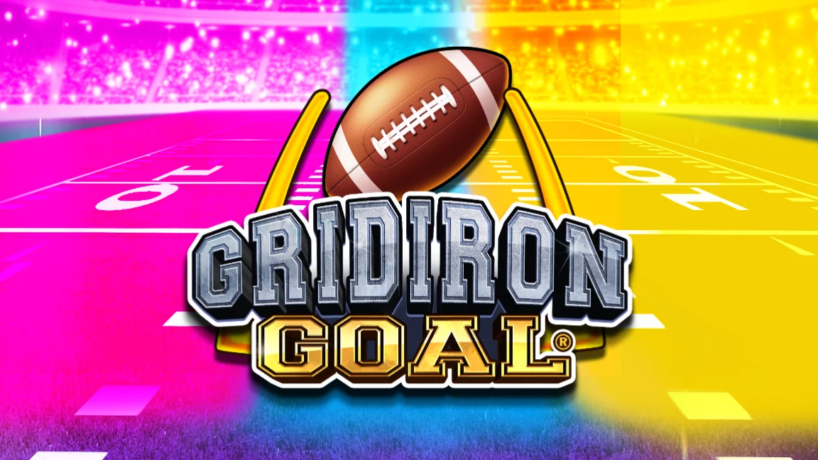 The promotional header for Gridiron Goal, an online slot game on Betty.ca.