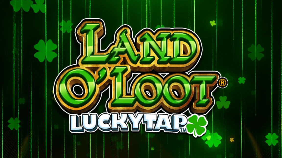 The promotional header for Land O' Loot LuckyTap™, an online slot game on Betty.ca.