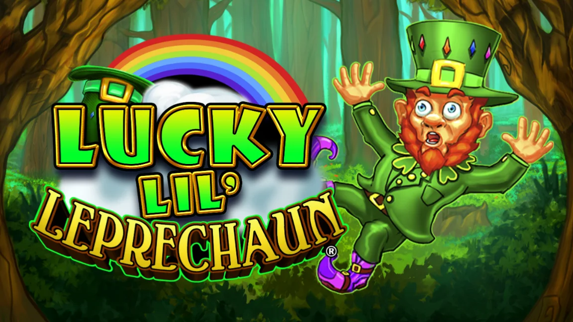 The promotional header for Lucky Lil Leprechaun, an online slot game on Betty.ca.