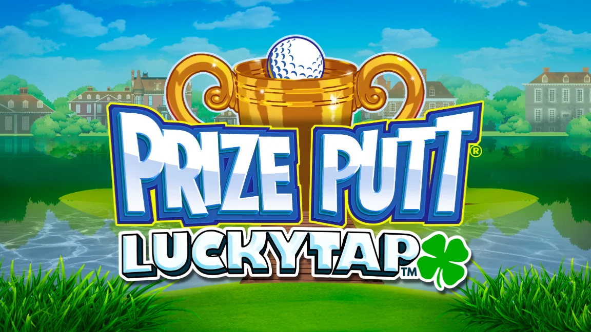 The promotional header for Prize Putt LuckyTap™, an online slot game on Betty.ca.