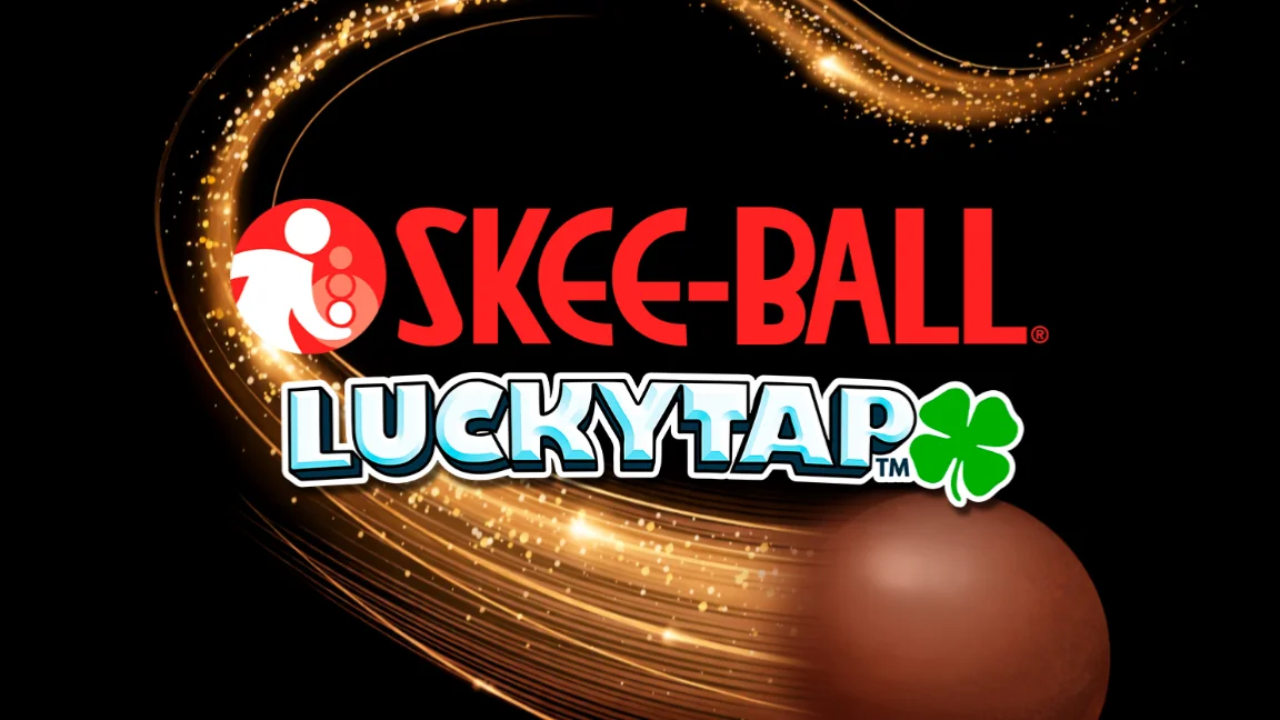 The promotional header for Skee-Ball LuckyTap™, an online slot game on Betty.ca.