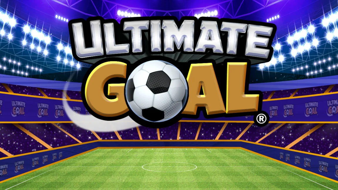 The promotional header for Ultimate Goal, an online slot game on Betty.ca.