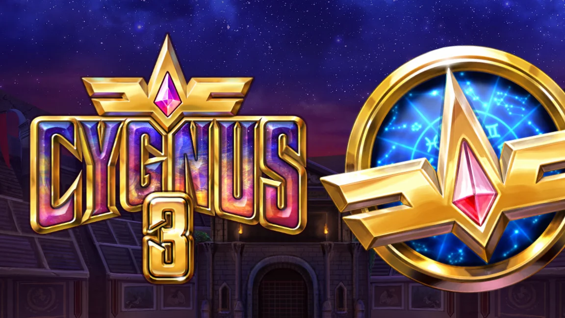 The promotional header for Cygnus 3, an online slot game on Betty.ca.