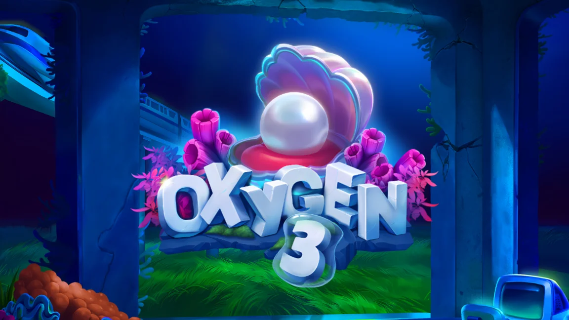 The promotional header for Oxygen 3, an online slot game on Betty.ca.