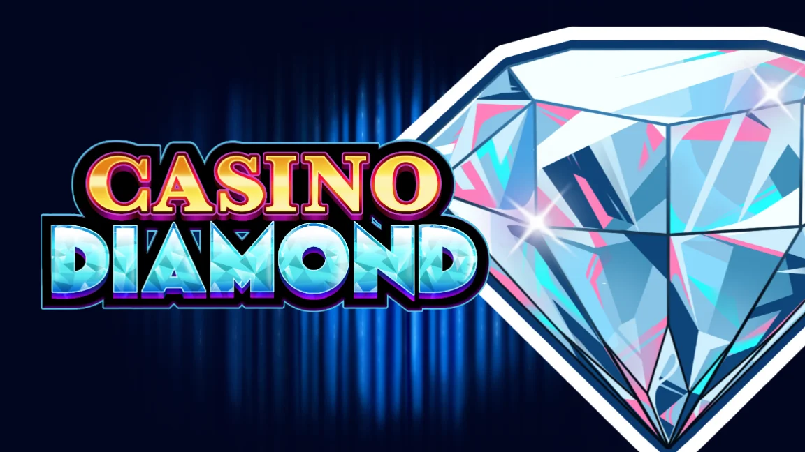 The promotional header for Casino Diamond, an online slot game on Betty.ca.