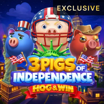 3 Pigs of Independence Hog & Win