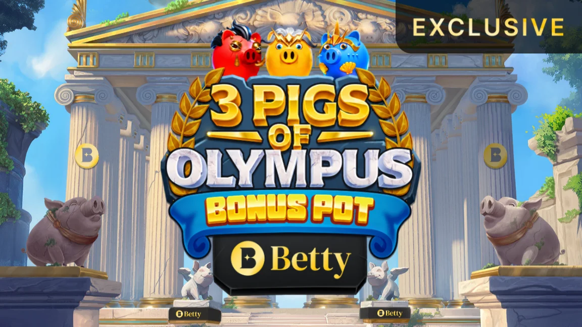Betty 3 Pigs of Olympus Bonus Pot