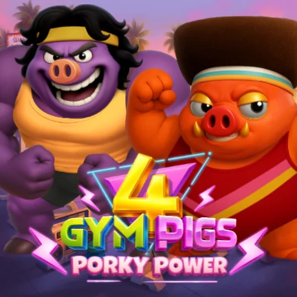 4 Gym Pigs - Porky Power